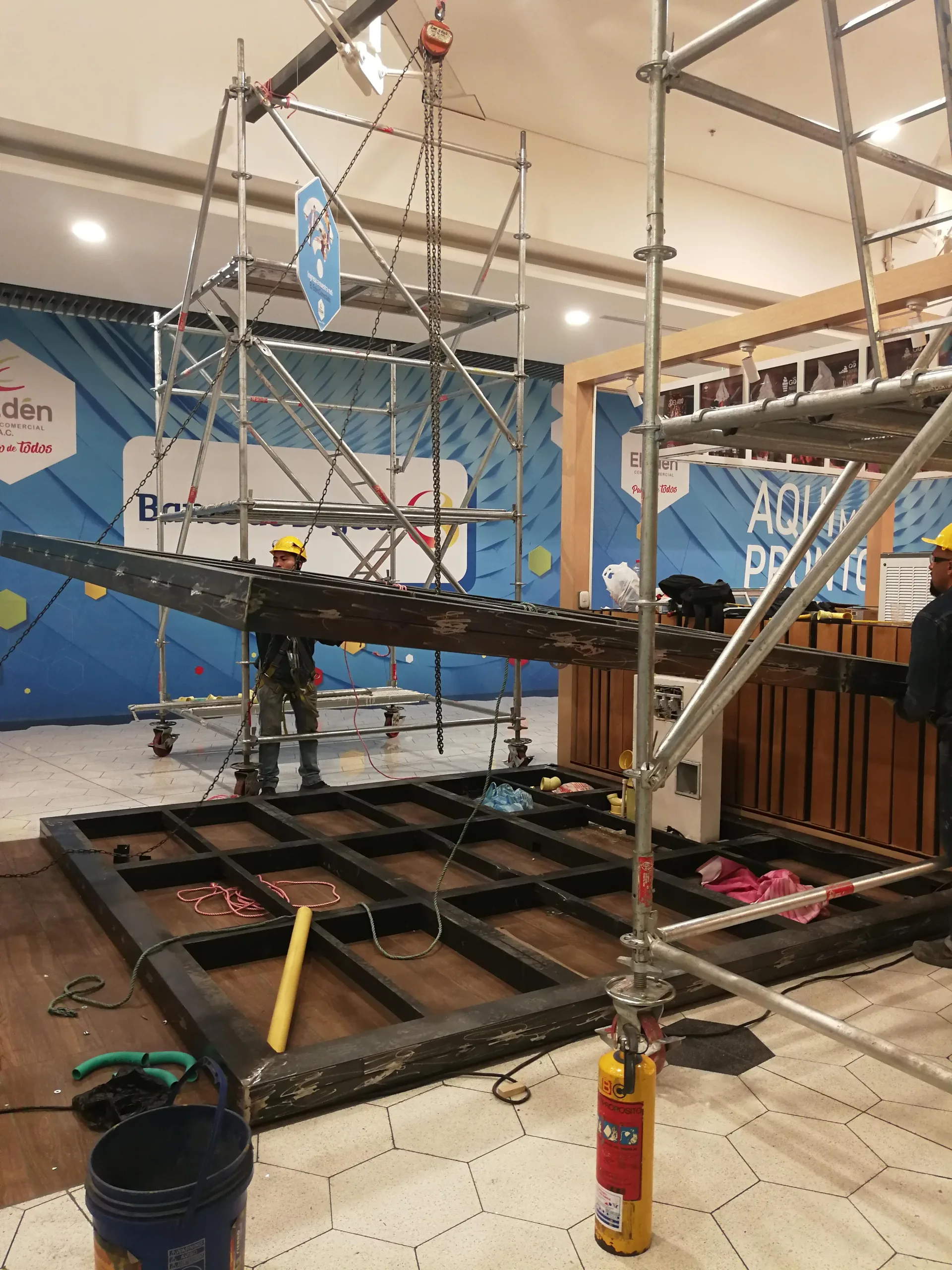 Construcción y obra civil realizada por Mobelsa